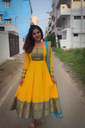 Yellow Womens Dress