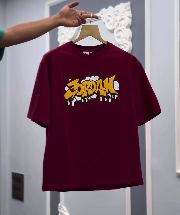Men's Graphic Oversized T-Shirt (Front & Back) - Image 7