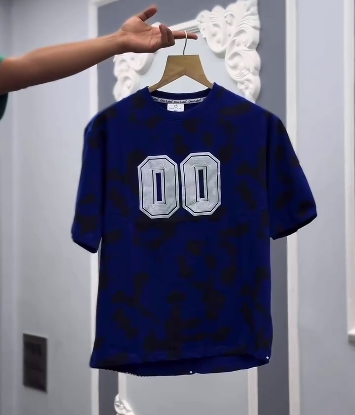 Men's Graphic Oversized T-Shirt (Front & Back) - Image 4