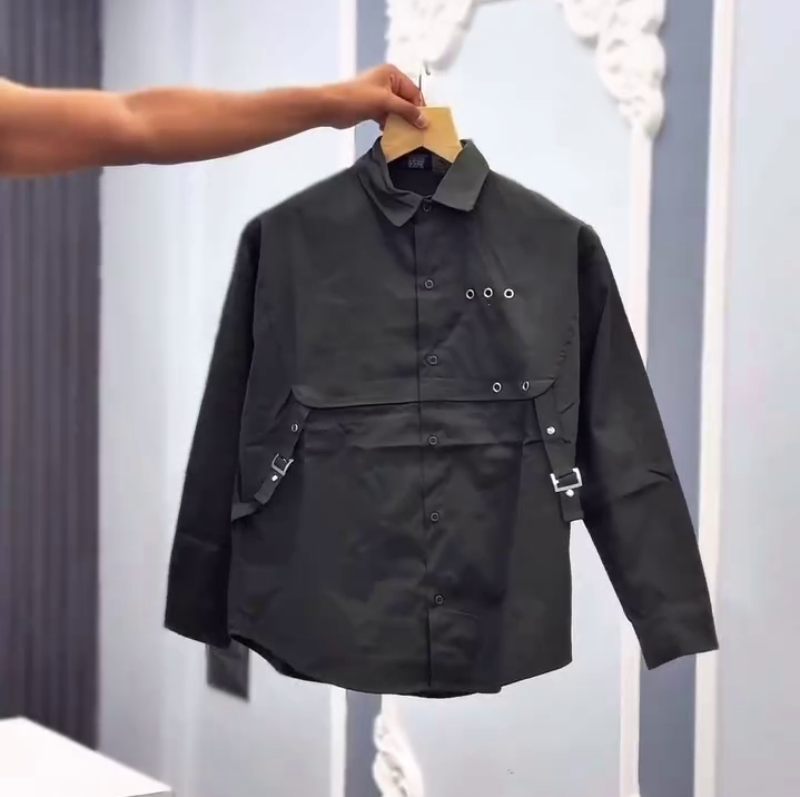 Men's Utility Buckle Overshirt - Image 3